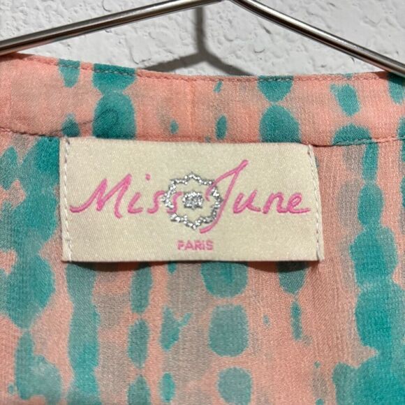 Miss June Paris Womens Tassel‎ Tunic Kaftan Dress Multicolor Sequins Embroidered - Picture 4 of 11